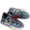 HOFF WOMENS LACE TRAINER - BLUE ANIMAL PRINT